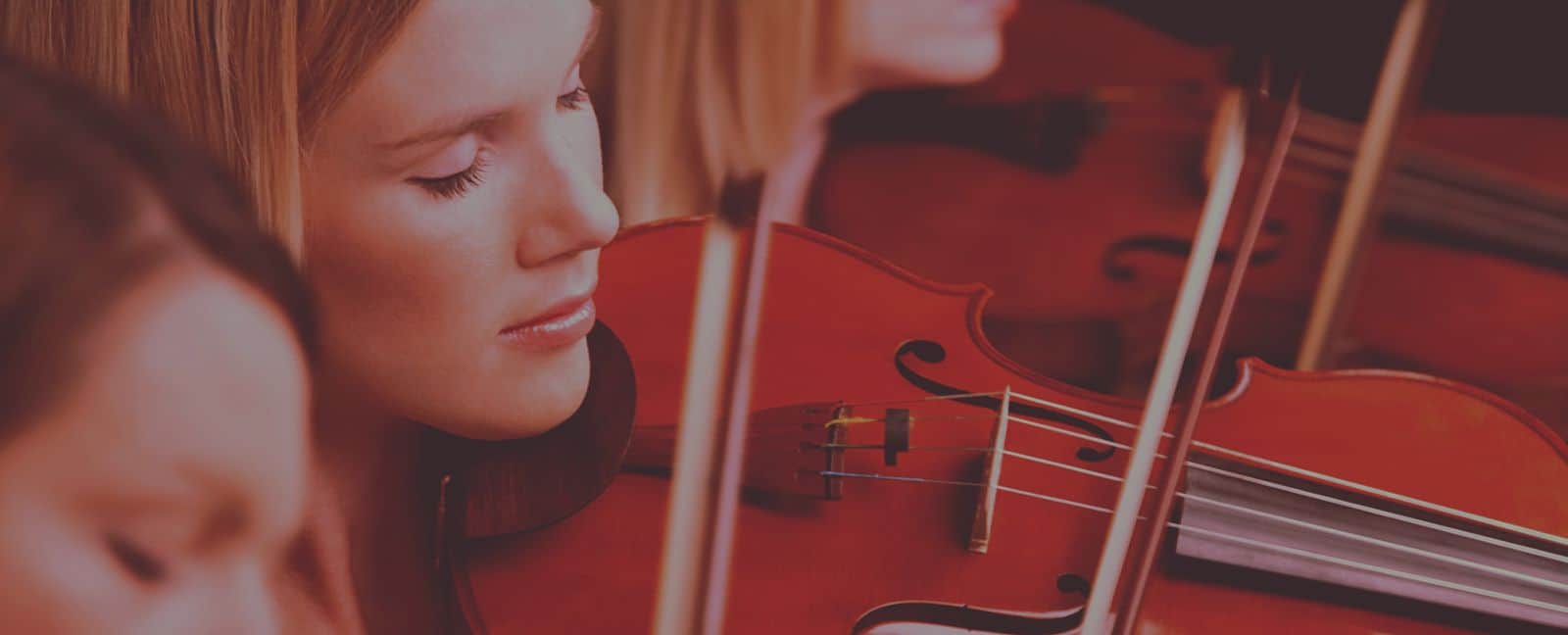 Girl playing Violin